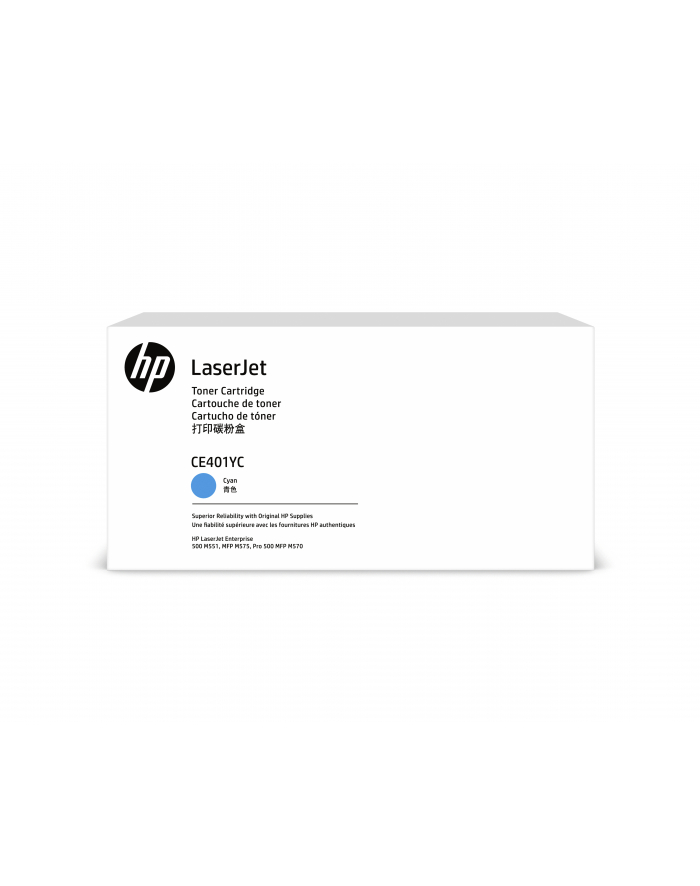 Toner HP cyan contract główny