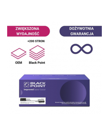 Toner Black Point LBPPS111L | black | 2000 str. | Samsung | MLT-D111L