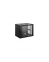 Intellinet Network Solutions Intellinet Szafka wisząca 19'' 9U/600 mm szklane drzwi zmontowana czarna - nr 4