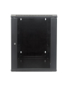 Intellinet Network Solutions Intellinet Szafka wisząca 19'' 15U/550 mm szklane drzwi dwusekcyjna czarna - nr 3