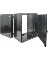 Intellinet Network Solutions Intellinet Szafka wisząca 19'' 15U/550 mm szklane drzwi dwusekcyjna czarna - nr 7