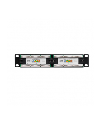 Netrack patchpanel 10'', 12 - portów kat. 5e UTP LSA, bez wspornika