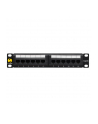 Netrack patchpanel 10'', 12 - portów kat. 6 UTP, bez wspornika - nr 11