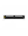 Netrack patchpanel 10'', 12 - portów kat. 6 UTP, bez wspornika - nr 7