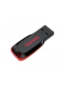 Sandisk Flashdrive Cruzer Blade 128GB USB 2.0 czarno-czerwony - nr 45