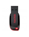 Sandisk Flashdrive Cruzer Blade 128GB USB 2.0 czarno-czerwony - nr 49