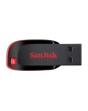 Sandisk Flashdrive Cruzer Blade 128GB USB 2.0 czarno-czerwony - nr 54