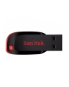 Sandisk Flashdrive Cruzer Blade 128GB USB 2.0 czarno-czerwony - nr 5