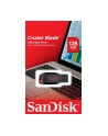 Sandisk Flashdrive Cruzer Blade 128GB USB 2.0 czarno-czerwony - nr 66