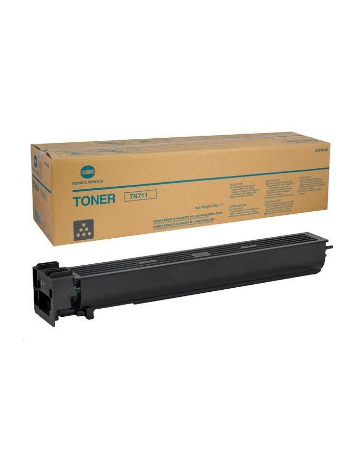 Toner Konica-Minolta C654 TN-711 black główny