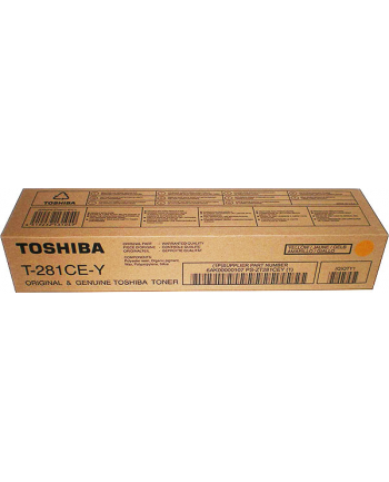Toner Toshiba T-281CEY do e-Studio 281C/351C/451C | 10 000 str. | yellow