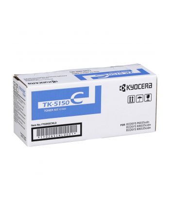 Toner Kyocera TK-5150C do ECOSYS P6035 CDN | 10 000 str. | cyan