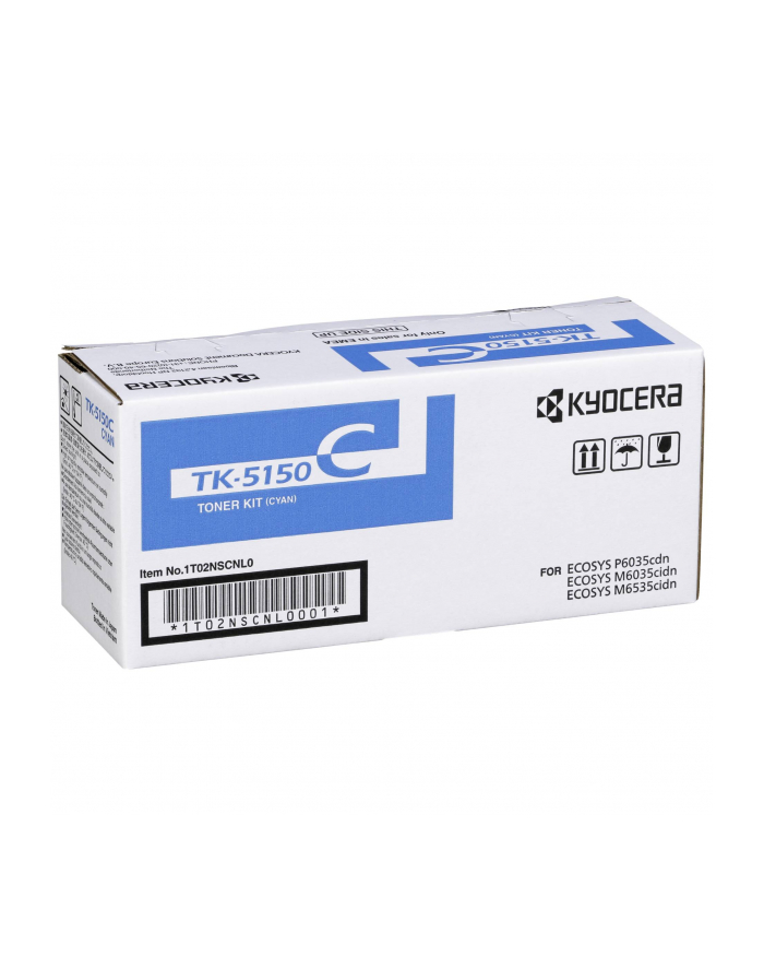 Toner Kyocera TK-5150C do ECOSYS P6035 CDN | 10 000 str. | cyan główny