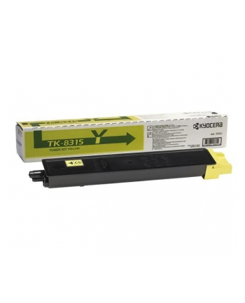 Toner Kyocera TK-8315Y do TASKalfa 2550ci | 6 000 str. | yellow