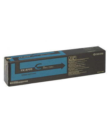 Toner Kyocera TK-8705C do TASKalfa6550/7550 | 30 000 str. | cyan