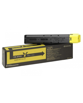 Toner Kyocera TK-8705Y do TASKalfa6550/7550 | 30 000 str. | yellow