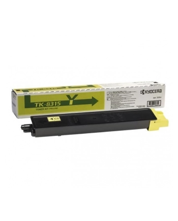 Toner Kyocera TK-8315Y do TASKalfa 2550ci | 6 000 str. | yellow nr 2