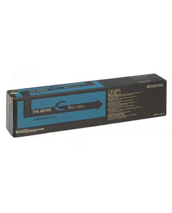 Toner Kyocera TK-8705C do TASKalfa6550/7550 | 30 000 str. | cyan nr 2