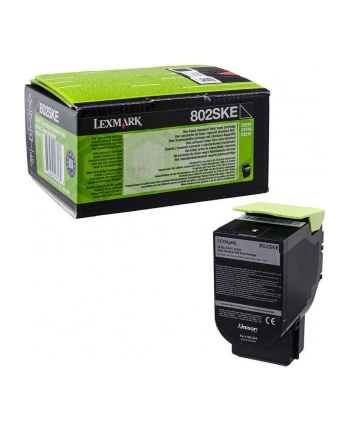 Kaseta z tonerem Lexmark 802SKE do CX-310/410 | korporacyjny | 2 500 str. |black nr 2