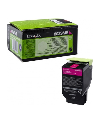 Kaseta z tonerem Lexmark 802SME do CX-310/410 | korporacyjny| 2 000 str.|magenta nr 1
