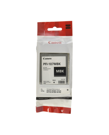 Tusz Canon PFI-107MBK do Pixma MG-5750/6850/7750 | 130ml | matte black