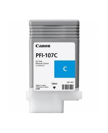 Tusz Canon PFI-107C do Pixma MG-5750/6850/7750 | 130ml | cyan nr 2