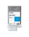 Tusz Canon PFI-107C do Pixma MG-5750/6850/7750 | 130ml | cyan - nr 22