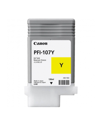 Tusz Canon PFI-107Y do Pixma MG-5750/6850/7750 | 130ml | yellow