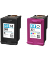Hewlett-Packard Zestaw dwóch tuszy HP 301 do Deskjet 1000/2000 | 2 x3 ml | CMY/K - nr 29