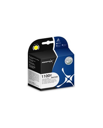 Tusz Asarto do Brother LC980Y1100Y | DCP145/165C/185C/MFC250C I yellow nr 1