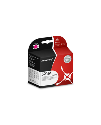 Tusz Asarto do Canon CLI521M | iP3600/4600/4700/MP540/550 | magenta