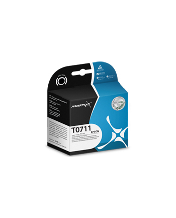 Tusz Asarto do Epson T0711 | D78/92/120/DX4000/4400 I black