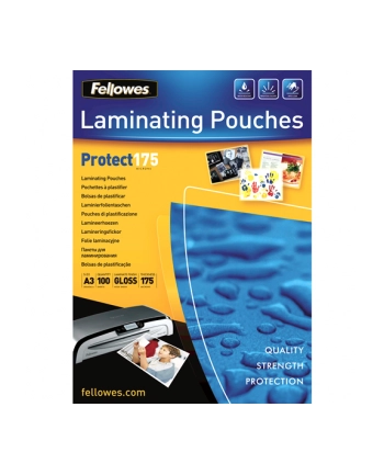 Fellowes folie do laminowania | A3 | 175 mic | 303x426mm | 100szt. nr 2