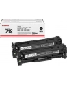 Zestaw dwóch tonerów Canon CRGP718BK do LBP-7200 | korp | 2 x 3 400 str. | black - nr 15