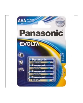 Baterie Panasonic alkaliczne EVOLTA LR03/4BP | 4szt. nr 1