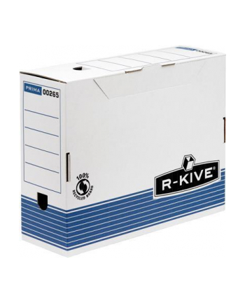 Fellowes R-kive Prima - pudełka na akta 100 mm - FastFold, op. 10 szt.