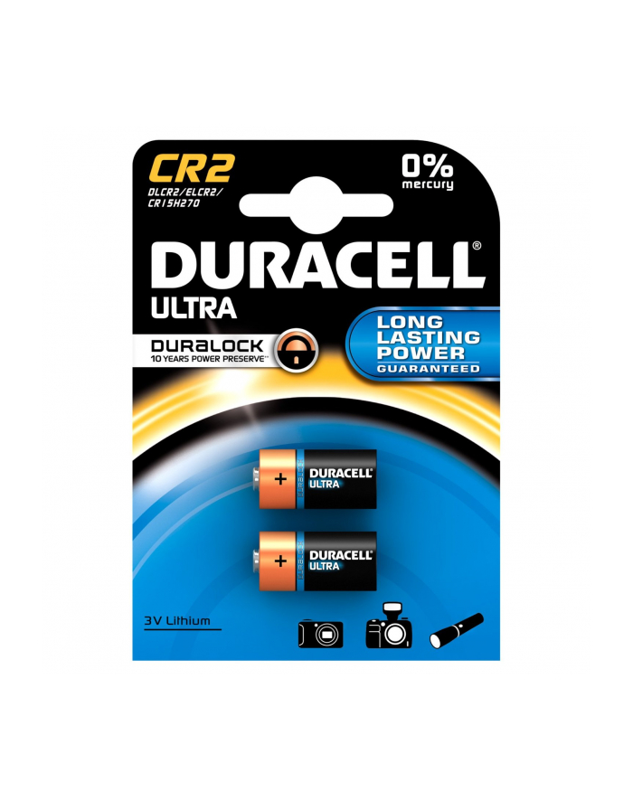 Bateria Litowa Duracell CR2 Ultra M3 B2 główny