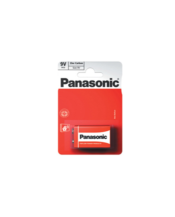 Bateria Panasonic węglowo-cynkowa 6F22/1BP | 1szt.