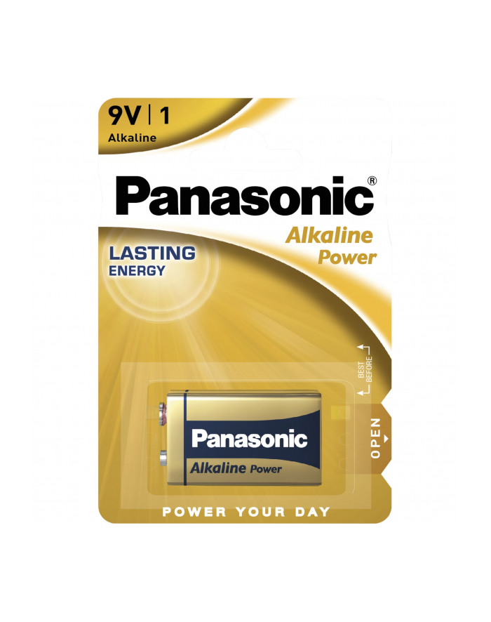 Baterie Panasonic alkaliczne ALKALINE 6LR61AP/1BP | 1szt. główny