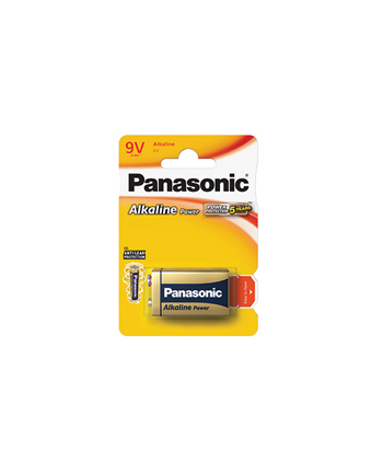 Baterie Panasonic alkaliczne ALKALINE 6LR61AP/1BP | 1szt.