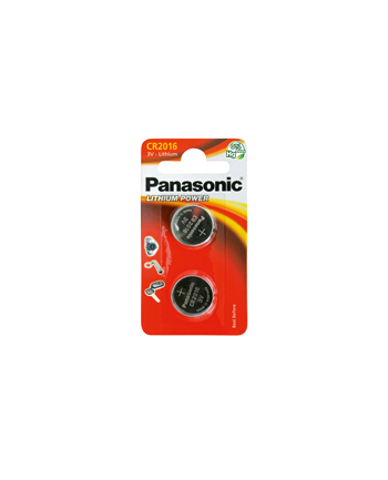 Baterie Panasonic litowo-guzikowe  CR2016/2BP | 2szt.