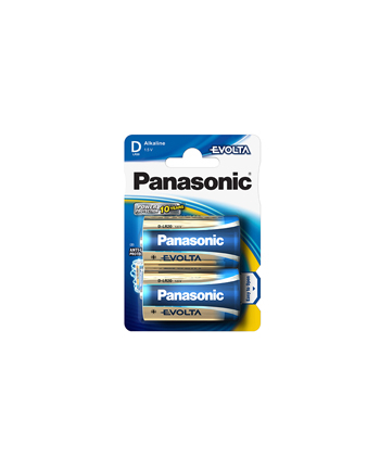 Baterie Panasonic alkaliczne EVOLTA LR20/2BP | 2szt.