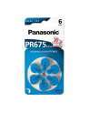 Baterie Panasonic cynkowo-powietrzne do aparatów słuchowych  PR675/6BP | 6szt. - nr 4