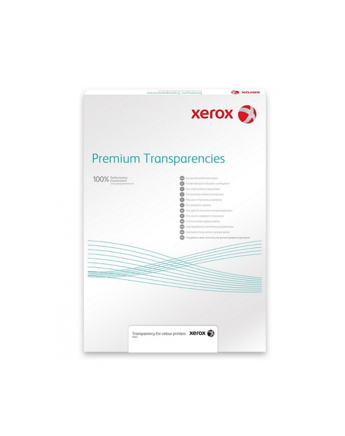 Folia do prezentacji Xerox z podkładem papierowym po dł. boku | A4 | 100 szt. główny