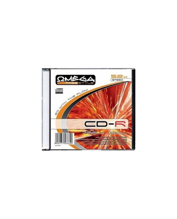 Dysk Omega CD-R slim | 700MB | x52 | 10 szt.