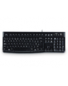 Logitech klawiatura Deluxe K-120 | przewodowa | USB | black - nr 12