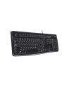 Logitech klawiatura Deluxe K-120 | przewodowa | USB | black - nr 19