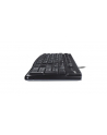 Logitech klawiatura Deluxe K-120 | przewodowa | USB | black - nr 20