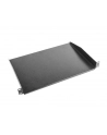 Lanberg półka do szaf 19'' 450/600/800mm (1U, 483x315mm, udźwig do 20kg) czarna - nr 3