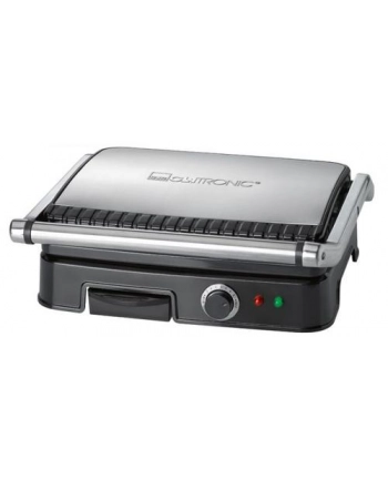 Grill elektryczny Clatronic KG 3487 (2000W stołowy-zamykany  czarno-srebrny) nr 2